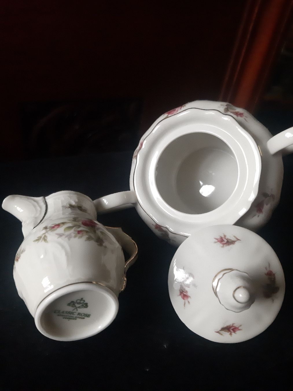 Rosenthal Services de table: Porzellan-Set. Rosenthal / Moosrose. – Neuf (Voir description) à Schattdorf par epp_db95 1