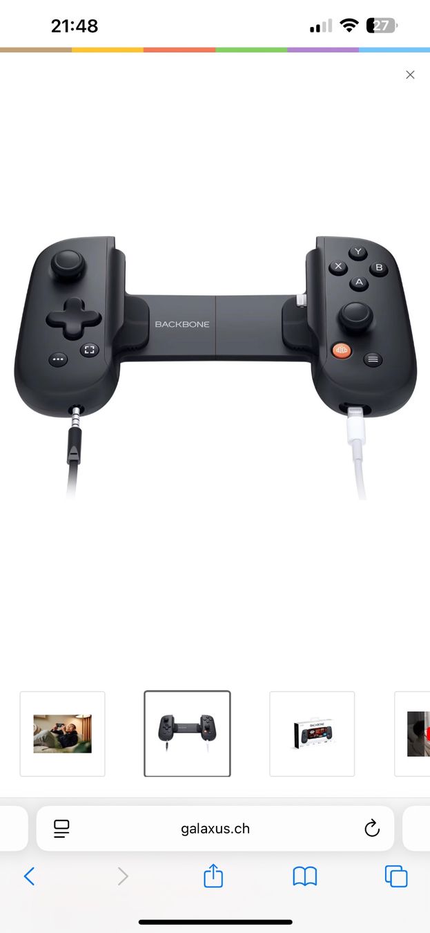Controller: Backbone One (USB-C) Controller Zustand Neu – Neu (gemäss Beschreibung) aus Winterthur von ChicMarkt 9