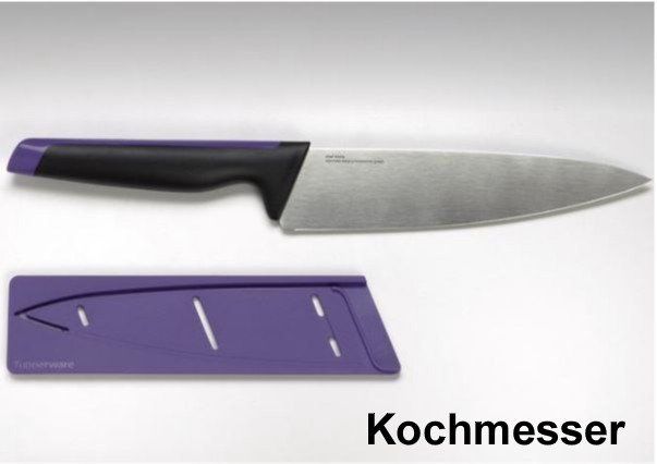 Tupperware Coltelli da cucina: Kochmesser " Tupperware" NEU – Nuovo e nell'imballaggio originale da Root venduto da Amone01