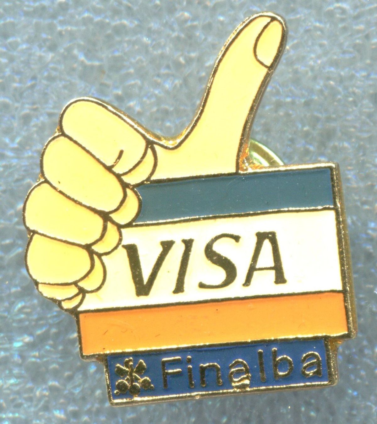 Plaquettes & Badges: Finalba Bank  VISA – D'occasion à Winterthur par Sammleroase