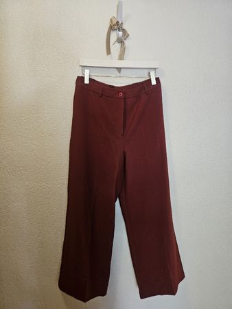 ❤️Anewsta Hose Damen Bordeaux Grösse L neu mit Etikett❤️