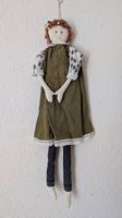 Dekorative handgemachte Stoffpuppe «Brigitta im Landhausstil