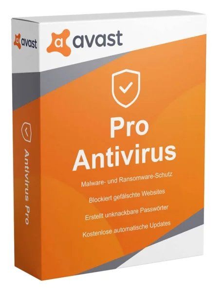 Software: Avast Antivirus Pro 1D/1Y – Nuovo (secondo la descrizione) da Vaduz venduto da KeysDistributionGmbH
