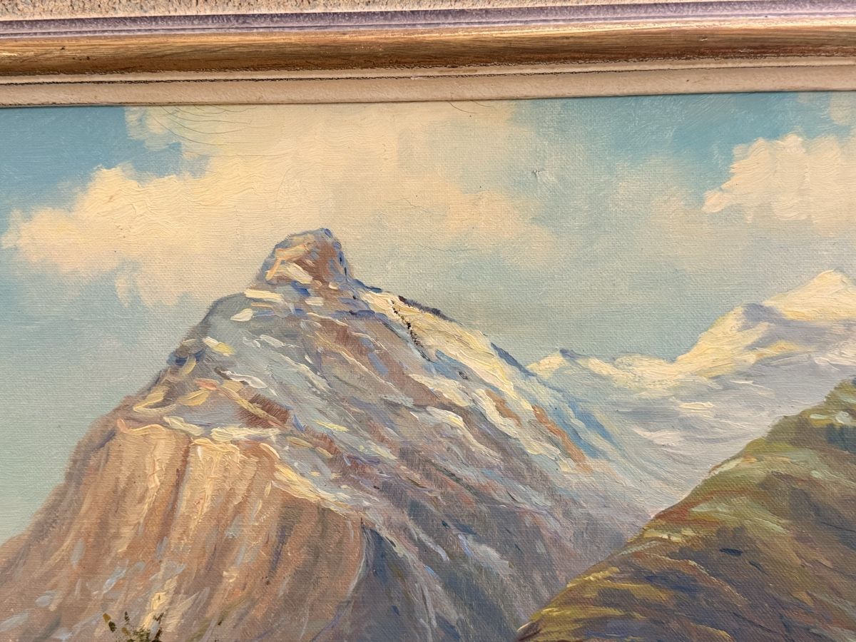 Gemälde: C. Marvin - Ölgemälde - Landschaft – Gebraucht aus Solothurn von NUVICO 4