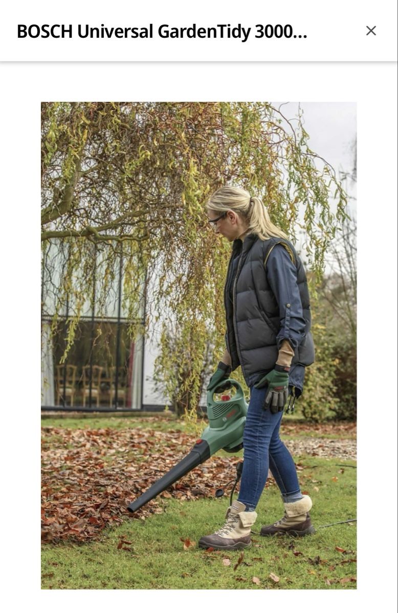 Bosch Soffiatori & Aspiratori per foglie: BOSCH Universal GardenTidy 3000 – Usato da Schongau venduto da Designart 2