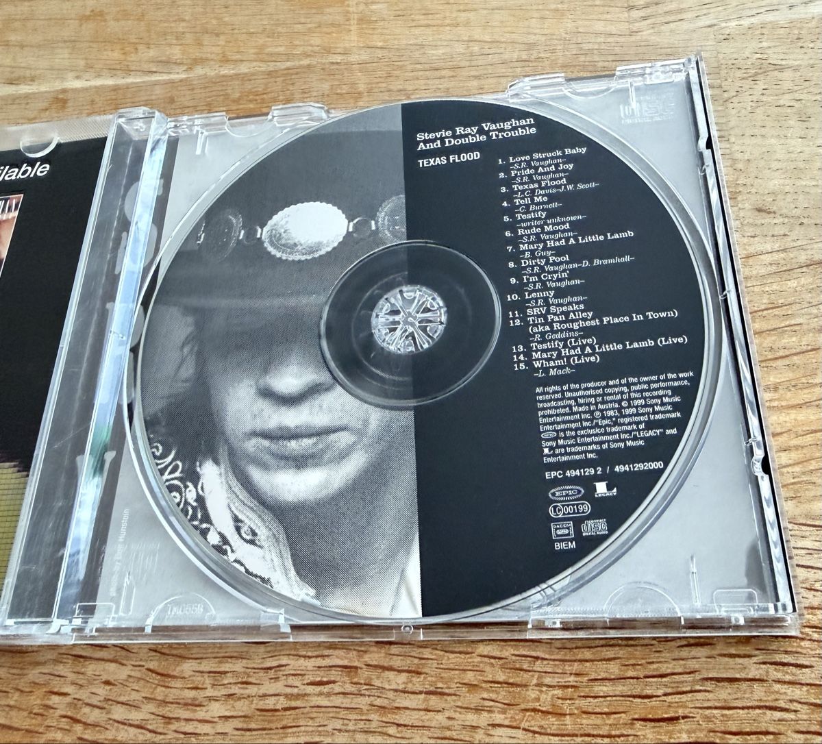 CD: Stevie Ray Vaughan Texas Flood CD Special Edition – Usato da Goldach venduto da Donpancho 3
