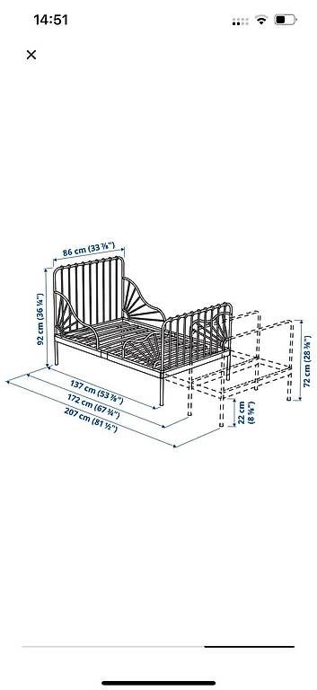 Ikea Letti: LIT Ikea extensible + Sommier + Matelas – Usato da La Chaux-de-Fonds venduto da Pro.Marco2300 2