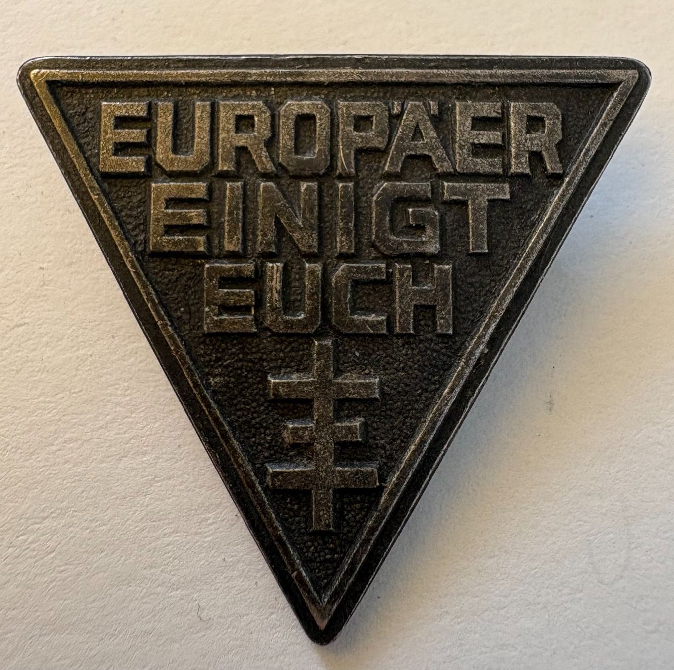 Placchette & Badge: ANSTECKNADEL EUROPÄER EINIGT EUCH – Usato da Ostermundigen venduto da wini63