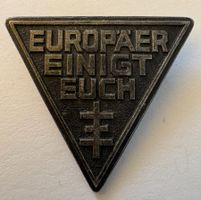 ANSTECKNADEL EUROPÄER EINIGT EUCH