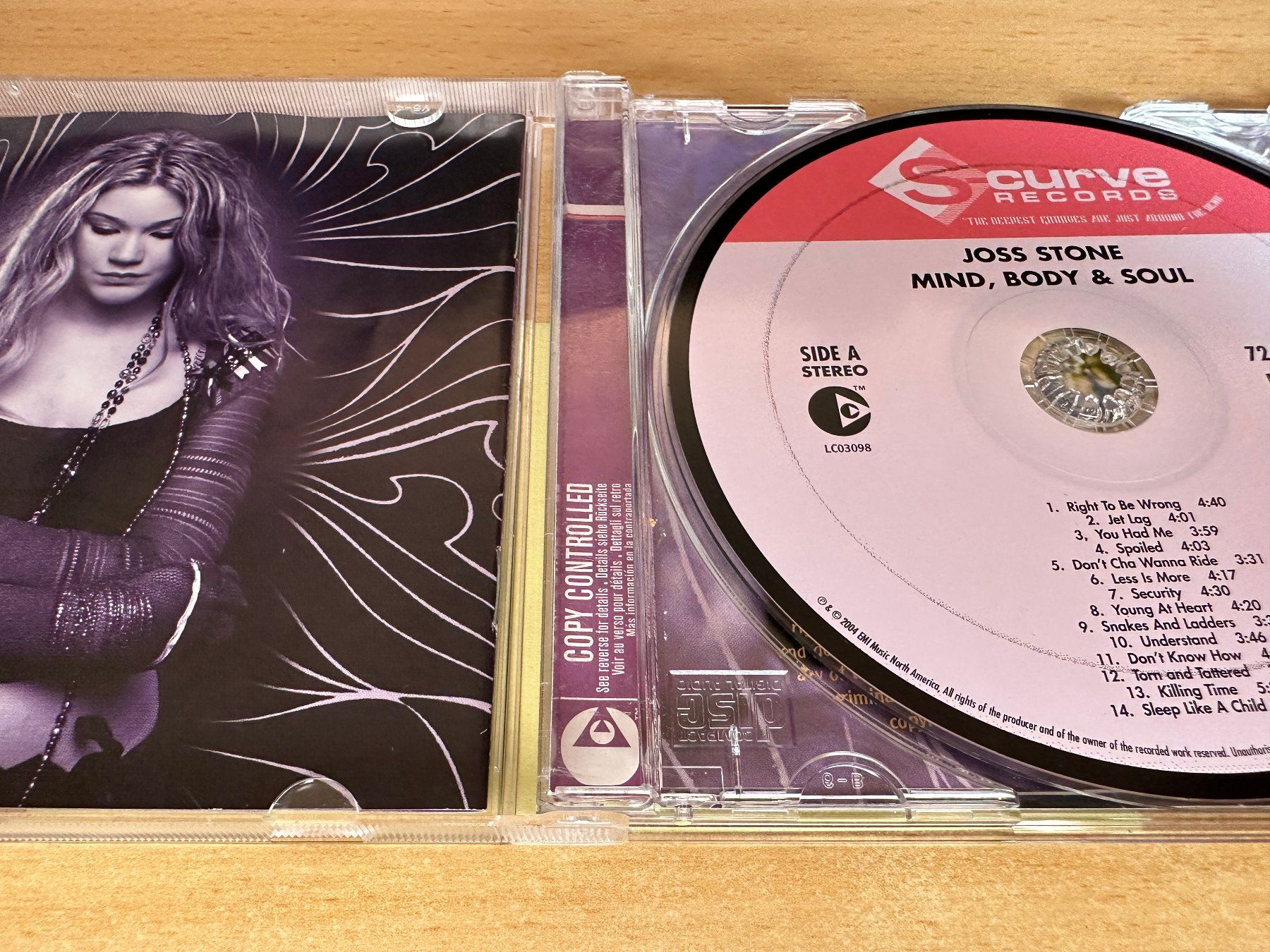 CD: Joss Stone – Mind Body & Soul – Usato da Rikon im Tösstal venduto da Alpenmutz 2