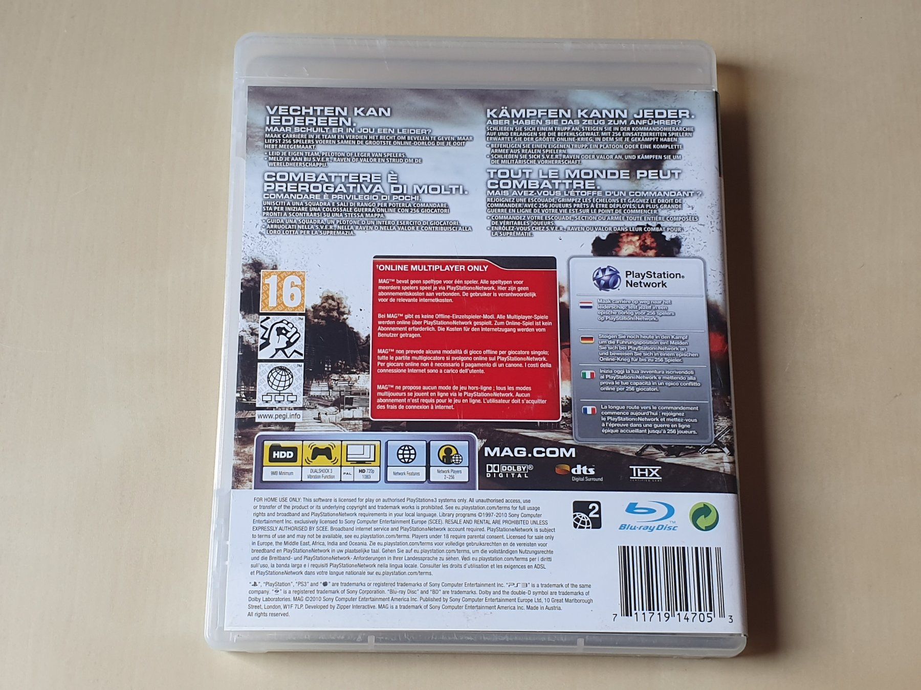 Sony Jeux: MAG – D'occasion à Stansstad par collectorsshop 1