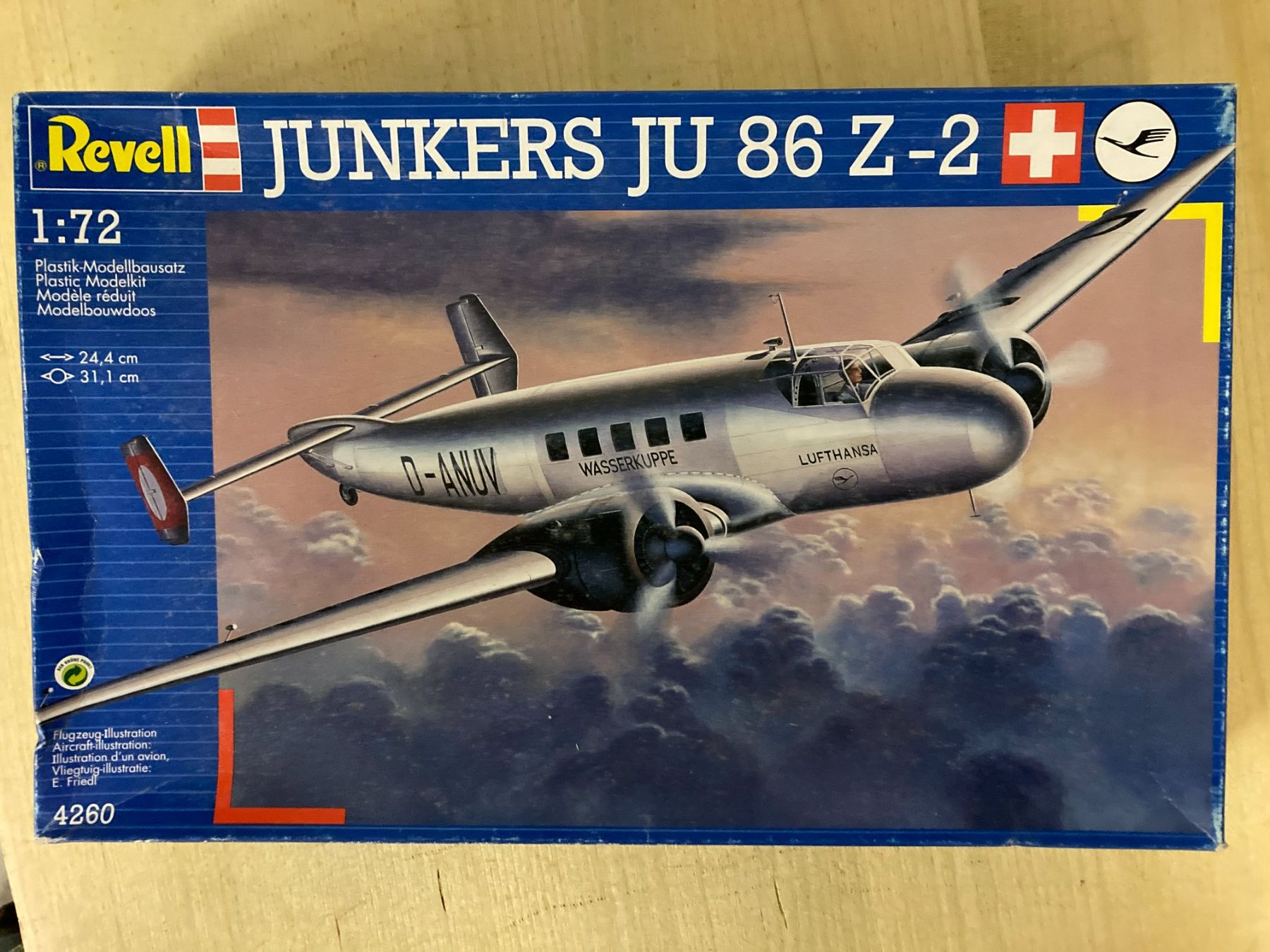 Revell Kit di modellismo & Modellini statici: Flugzeug Plastikbausatz – Nuovo (secondo la descrizione) da Frauenfeld venduto da oli_hy8j