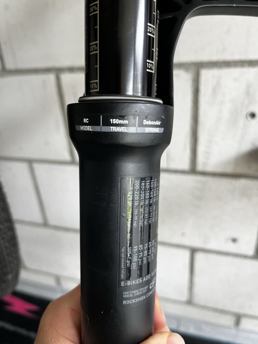 Rockshox Pezzi di ricambio: Rockshox FS Pike RC 150mm Gabel Pike – Usato da Erlinsbach SO venduto da Robsen 8