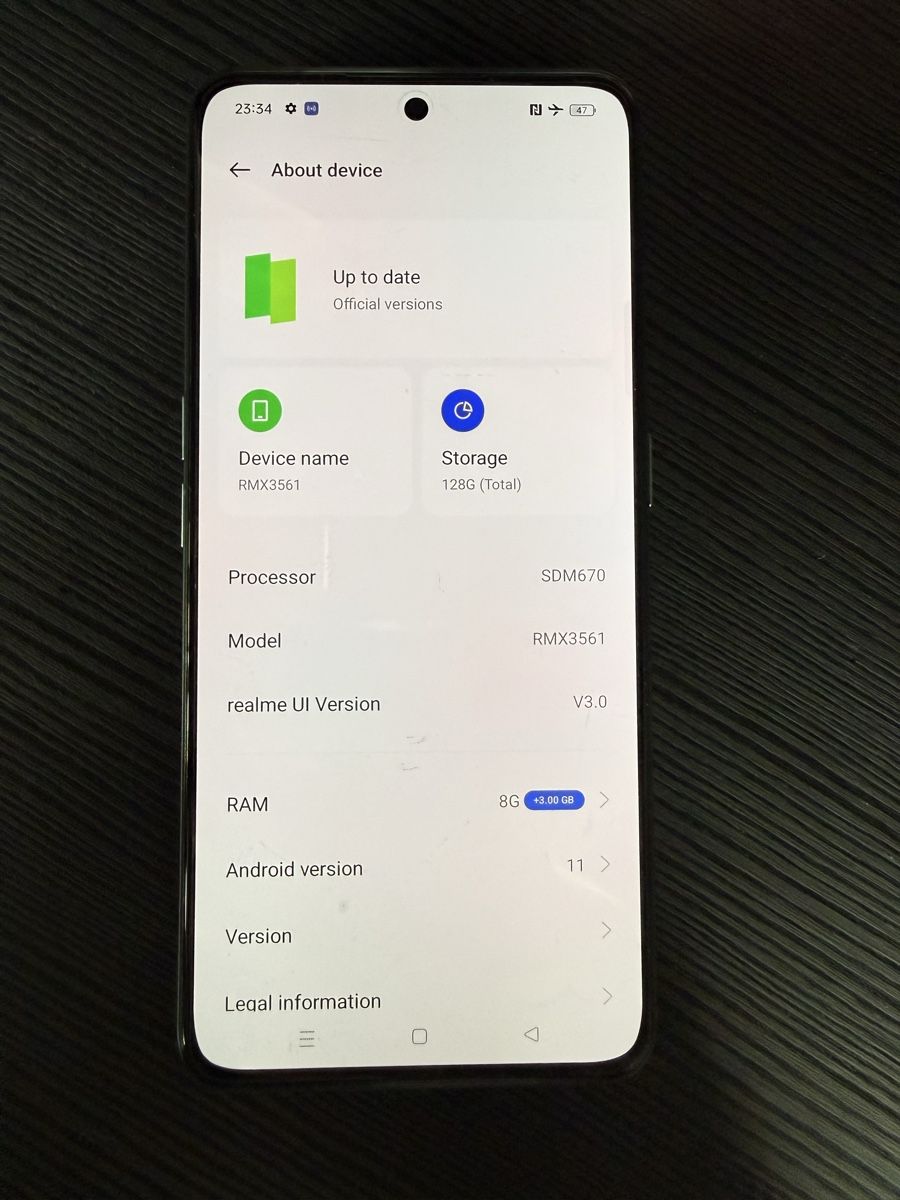 Realme Portables: Realme RMX3561 – D'occasion à Rothrist par jr_returns 1