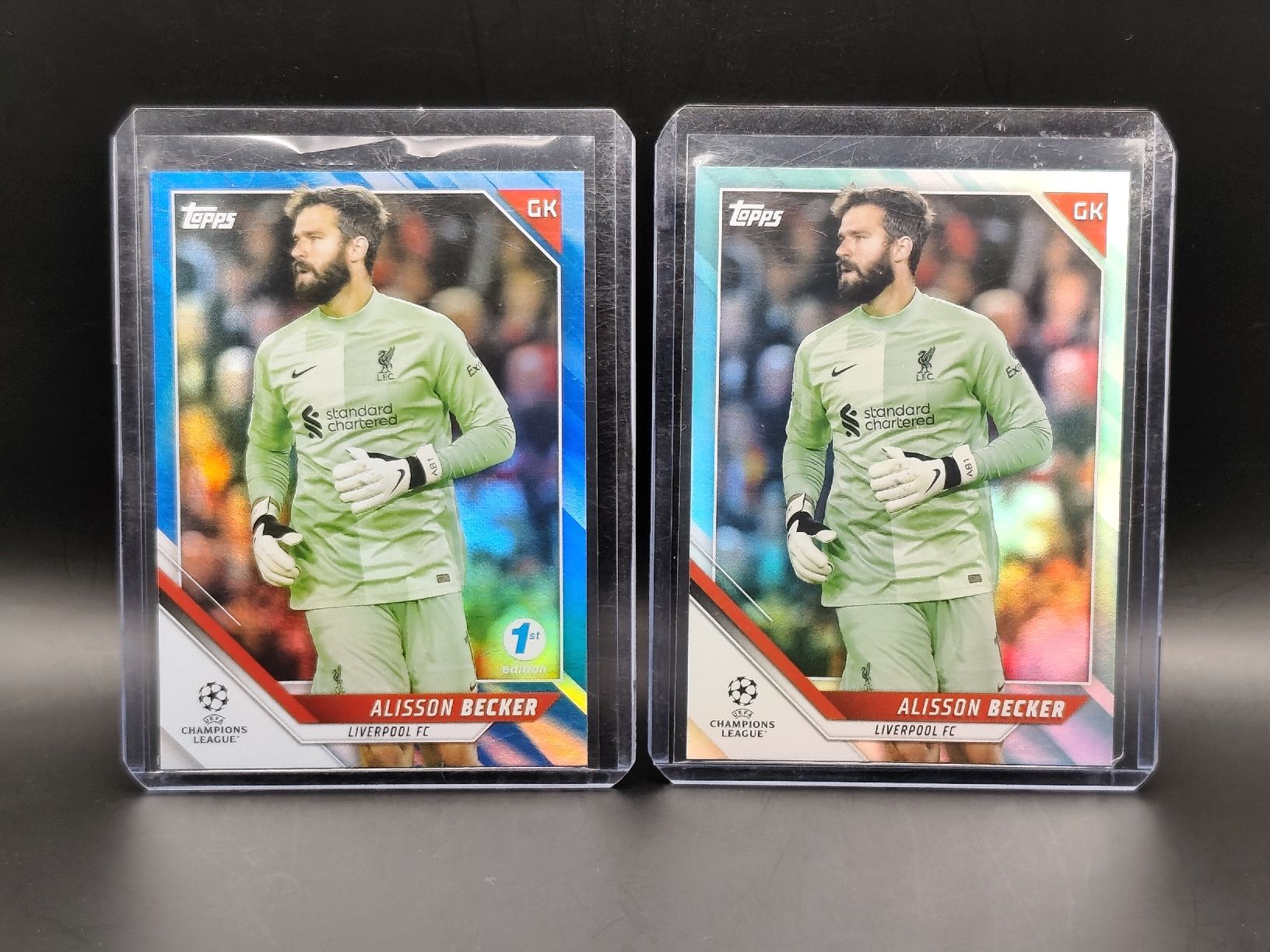 Topps Carte collezionabili: Alisson Becker - Topps Chrome 1st Edition /30 & /299 LFC – Usato da Ostermundigen venduto da DaCards