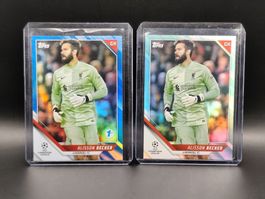 Alisson Becker - Topps Chrome 1st Edition /30 & /299 LFC