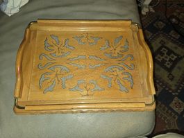 Holztablett / Serviertablar Vintage (2)