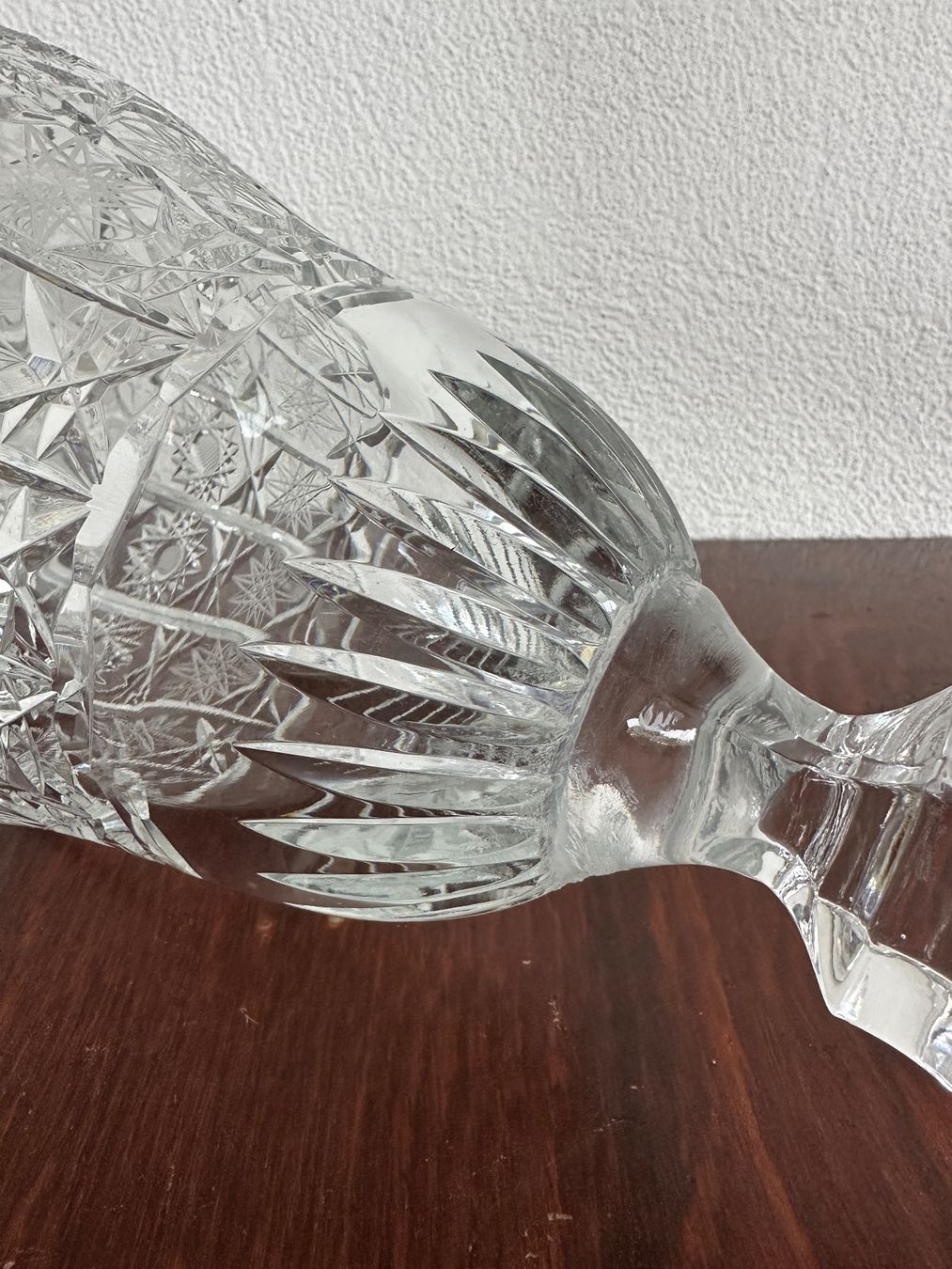 Vasi & Recipienti: grosse Vintage Kristallglas Vase – Usato da Zürich venduto da frauflufelberg 5