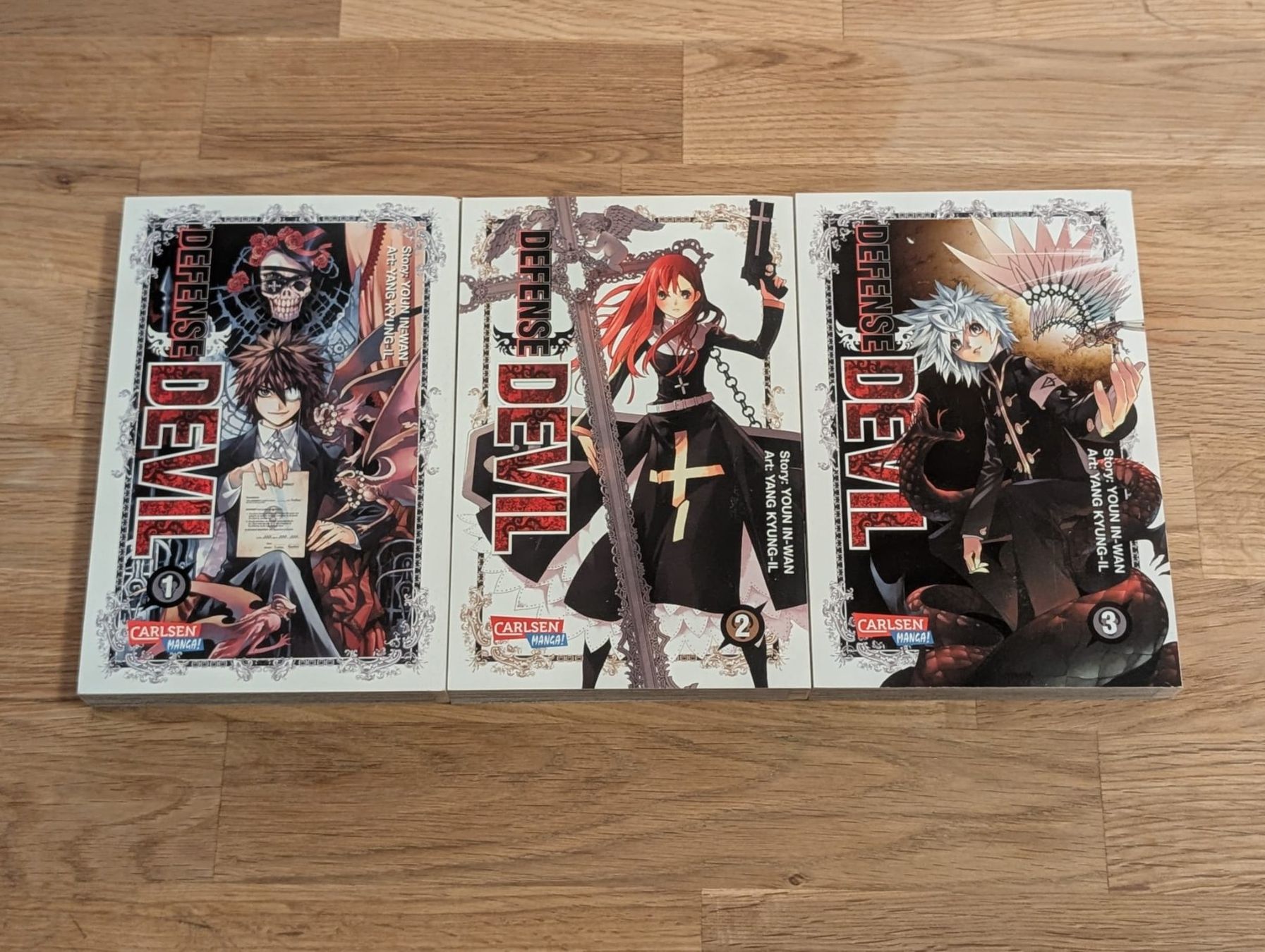 Fumetti: Defense Devil 1-3 Manga DE – Usato da Bülach venduto da Kumakun95 1