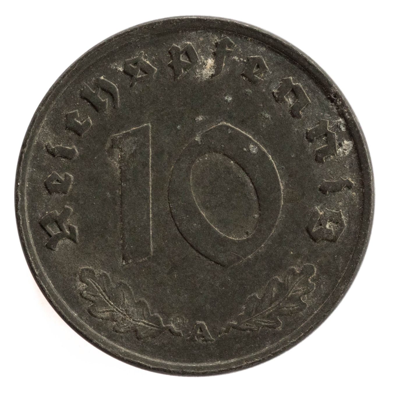 Tutti le monete: Deutschland - 10 Reichspfennig - 1940 - A – Usato da Rotkreuz venduto da num_6343