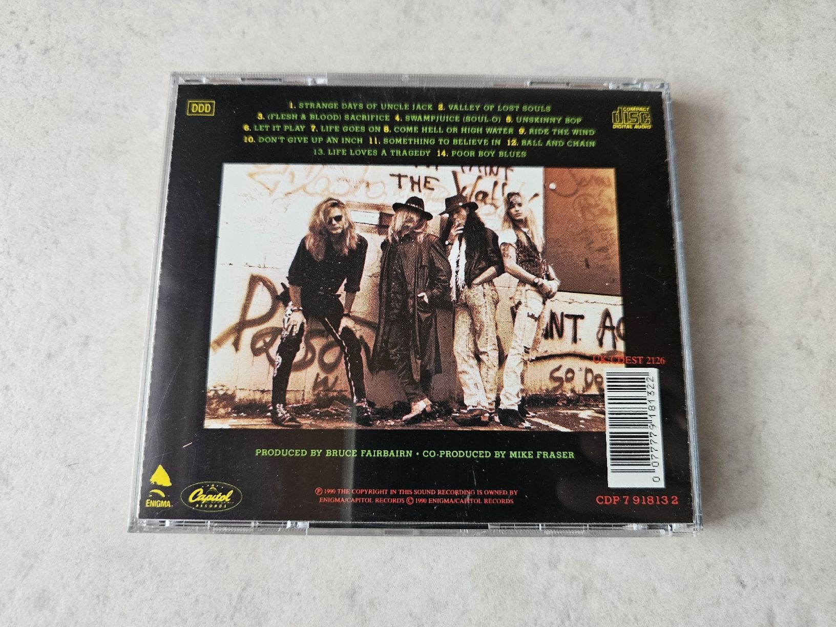 CD: Poison  -  Flesh & Blood – Usato da Schneisingen venduto da backstore24 1