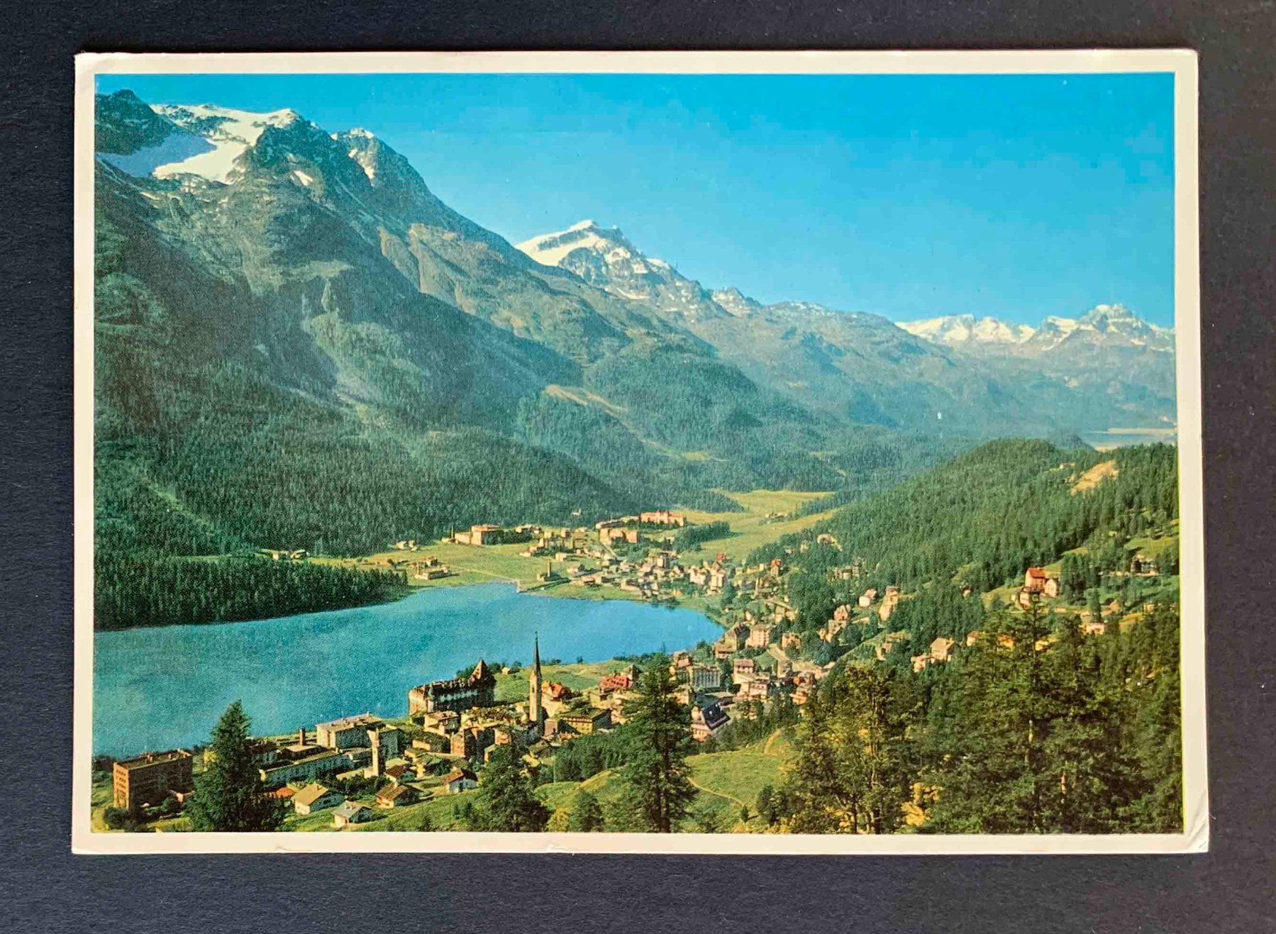 Cartoline postali: AK St Moritz – Usato da Goldau venduto da artelier1