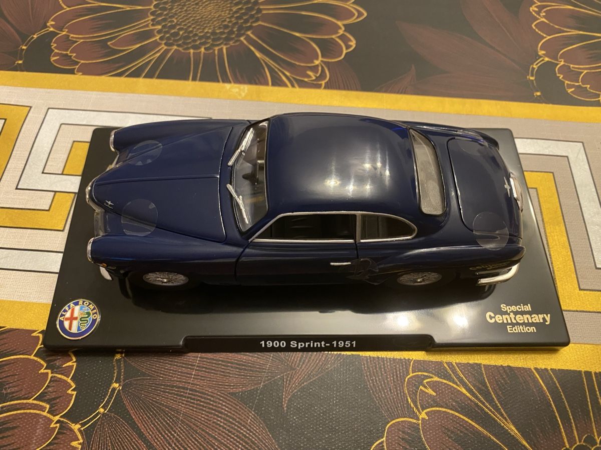 Alfa Romeo Modellini d'auto: Alfa Romeo 1900 Sprint - 1951 – Nuovo e nell'imballaggio originale da St. Margrethen SG venduto da Alfista_159 5