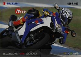 ORIGINAL NEUWAGEN PROSPEKT | SUZUKI GSX-R 1000 | AB 02.2007