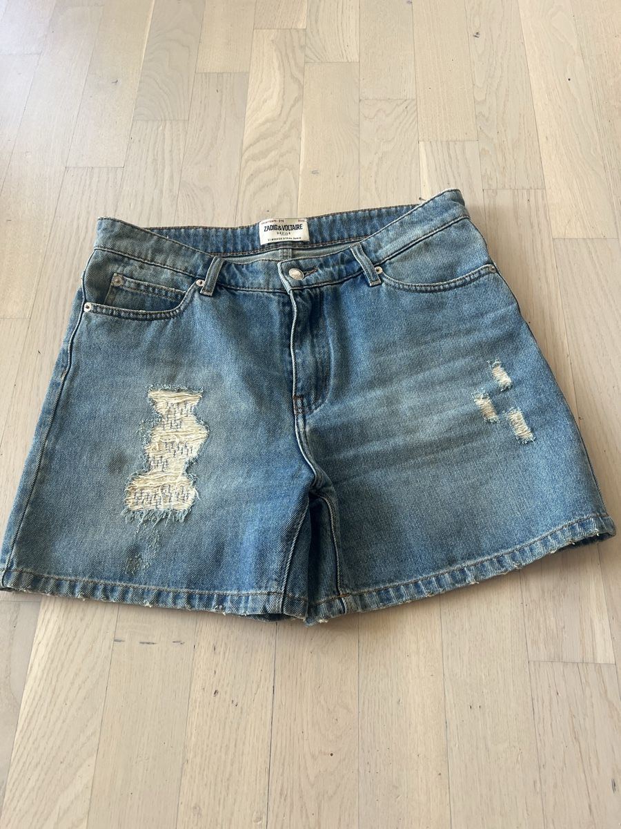Zadig & Voltaire Jeans: Zadig&Voltaire Denim Shorts - Size 38 – Neu (gemäss Beschreibung) aus Gland von lorainna 3