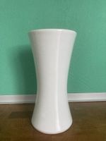 BLUMENVASE KERAMIKVASE VASE WEISS GEMARKT STEINKERAMIK