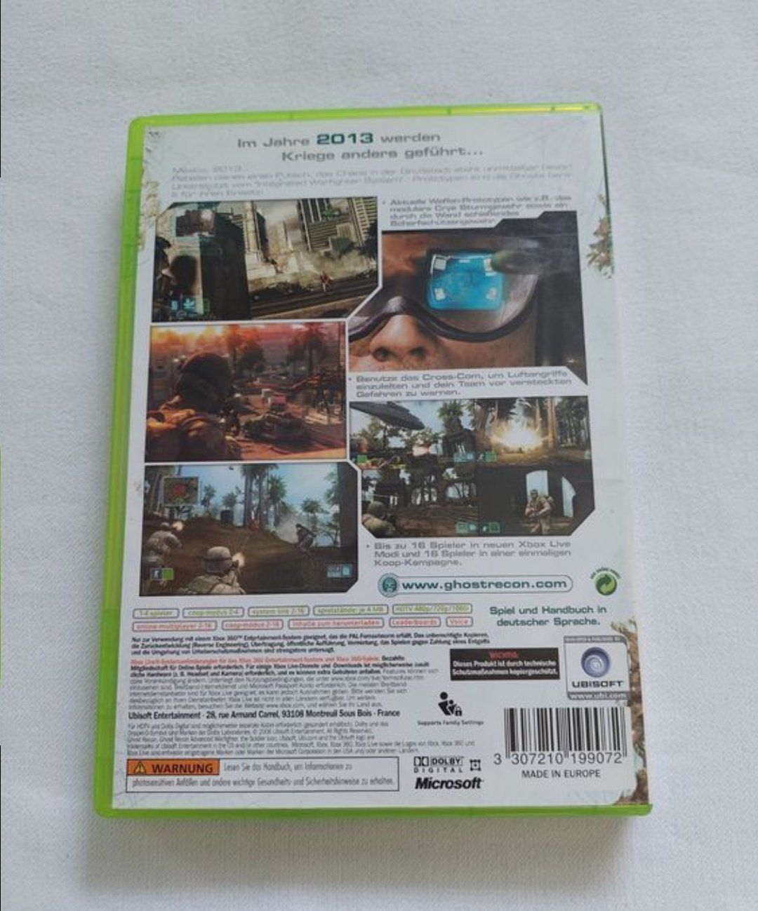 Giochi: Ghost Recon Advanced Warfighter XBOX 360 – Usato da Köniz venduto da Gamecollect 2