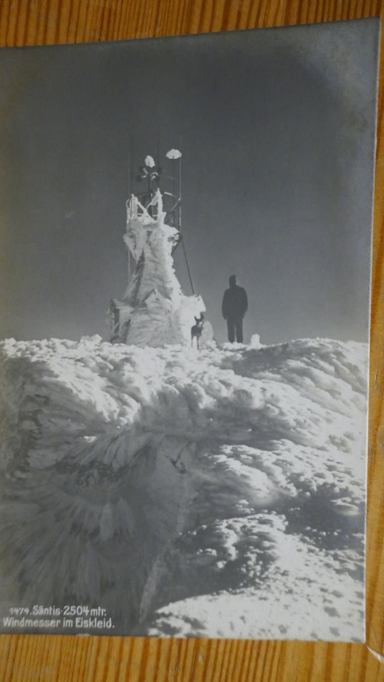 Cartoline postali: Säntis Wetterwarte – Usato da Oberriet SG venduto da ret_7j2k