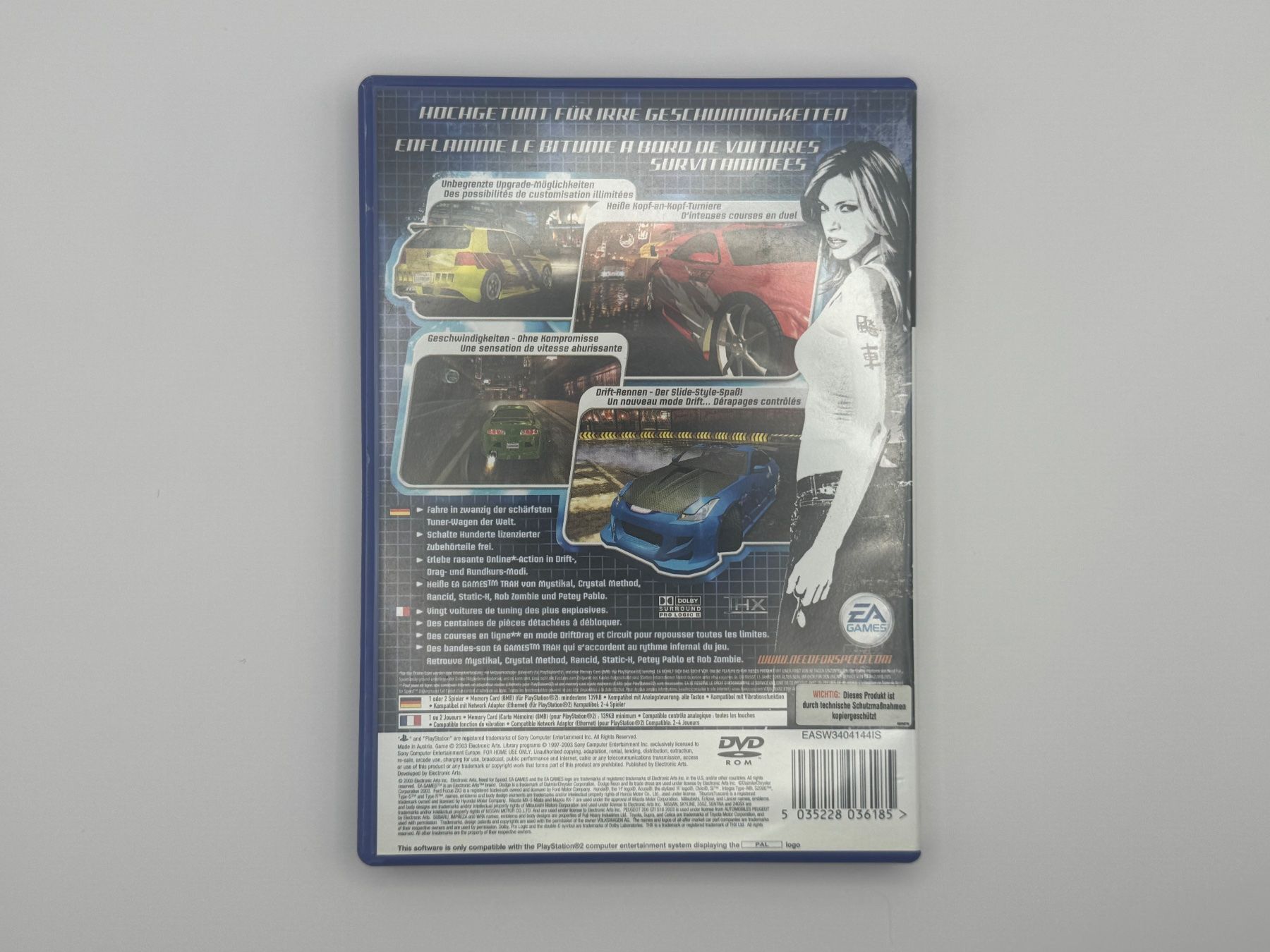 Sony Giochi: Playstation 2 Need for Speed Underground – Usato da Bettlach venduto da awi_7jcb 1