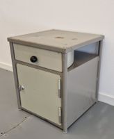 MCM Vintage Design, Nachttisch, Schublade, Metall, 1970er