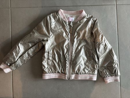 Lili Gaufrette jacket metallic gold size 110 good condition
