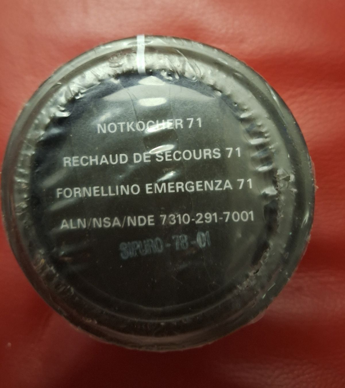 Elettrodomestici da cucina: Originaler Notkocher 71  Armee Camping Notfall Kocher | NEU – Nuovo e nell'imballaggio originale da Schangnau venduto da Arnika56