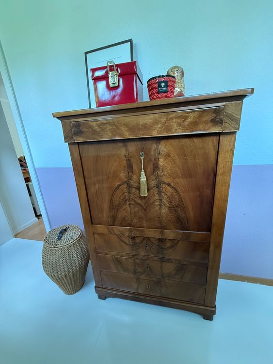Commodes: Original Bidermeier Nussbaum Sekretär / 1810-1830 – D'occasion à Küsnacht ZH par fashionontop 1