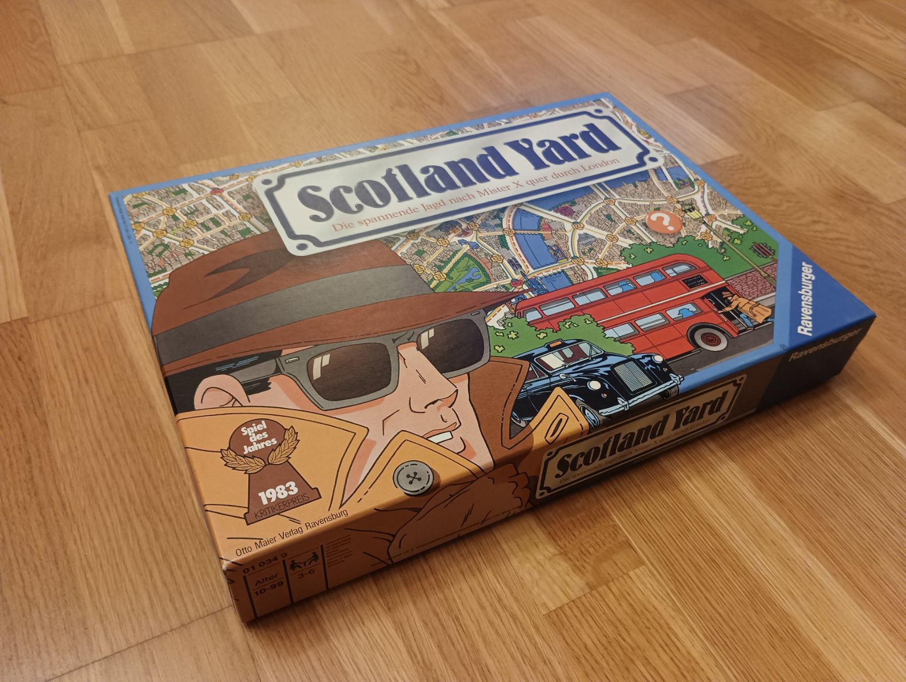 Ravensburger Giochi: Ravensburger - Scotland Yard – Usato da Densbüren venduto da H-76 1