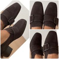AQUATALIA (IT)39 Leder ! Neu/NP170CHF Leder Wildleder Loafer