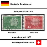 Europamarken 1970                      Ausgabe BRD