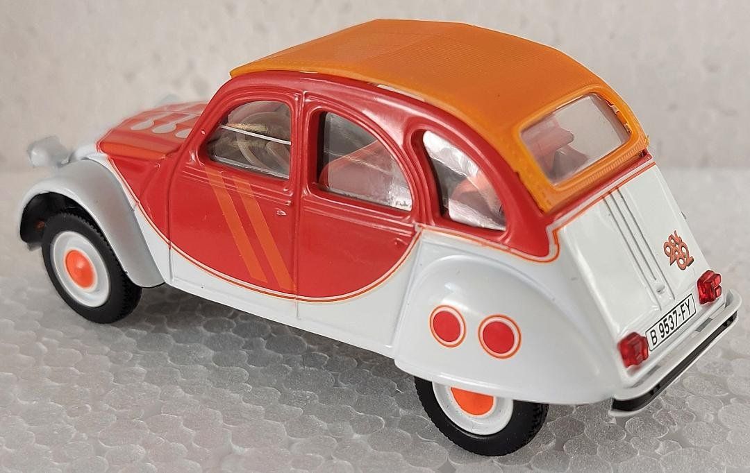 Norev Modellautos: Citroën 2CV  6  -   " BASKET "  -  Norev  -  1/43 – Gebraucht aus Delémont von Domdom1 7