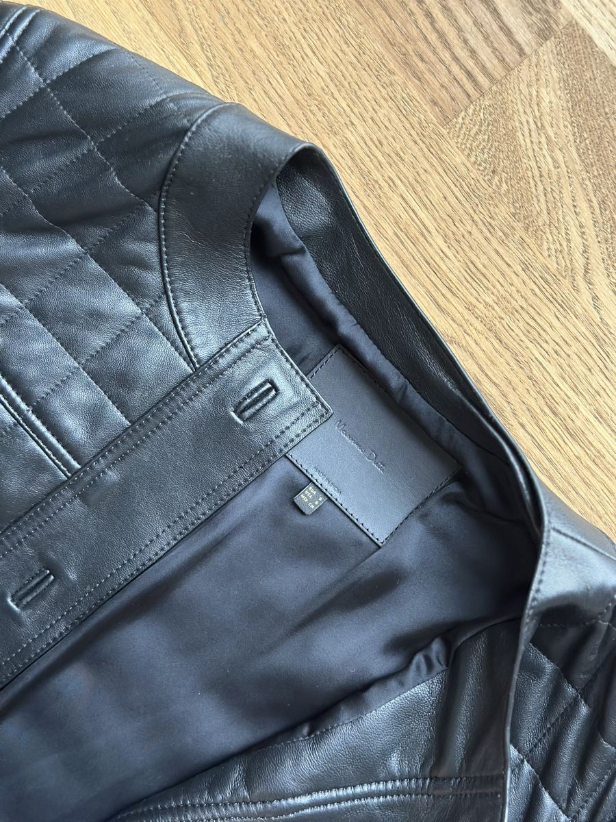 Massimo Dutti Jacken: Massimo Dutti Lederjacke - Schwarz Grösse S – Neu und originalverpackt aus Basel von FatmaCan52 7