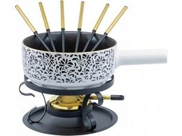 Fondue Set mit Gabeln Kadastar "Floral"