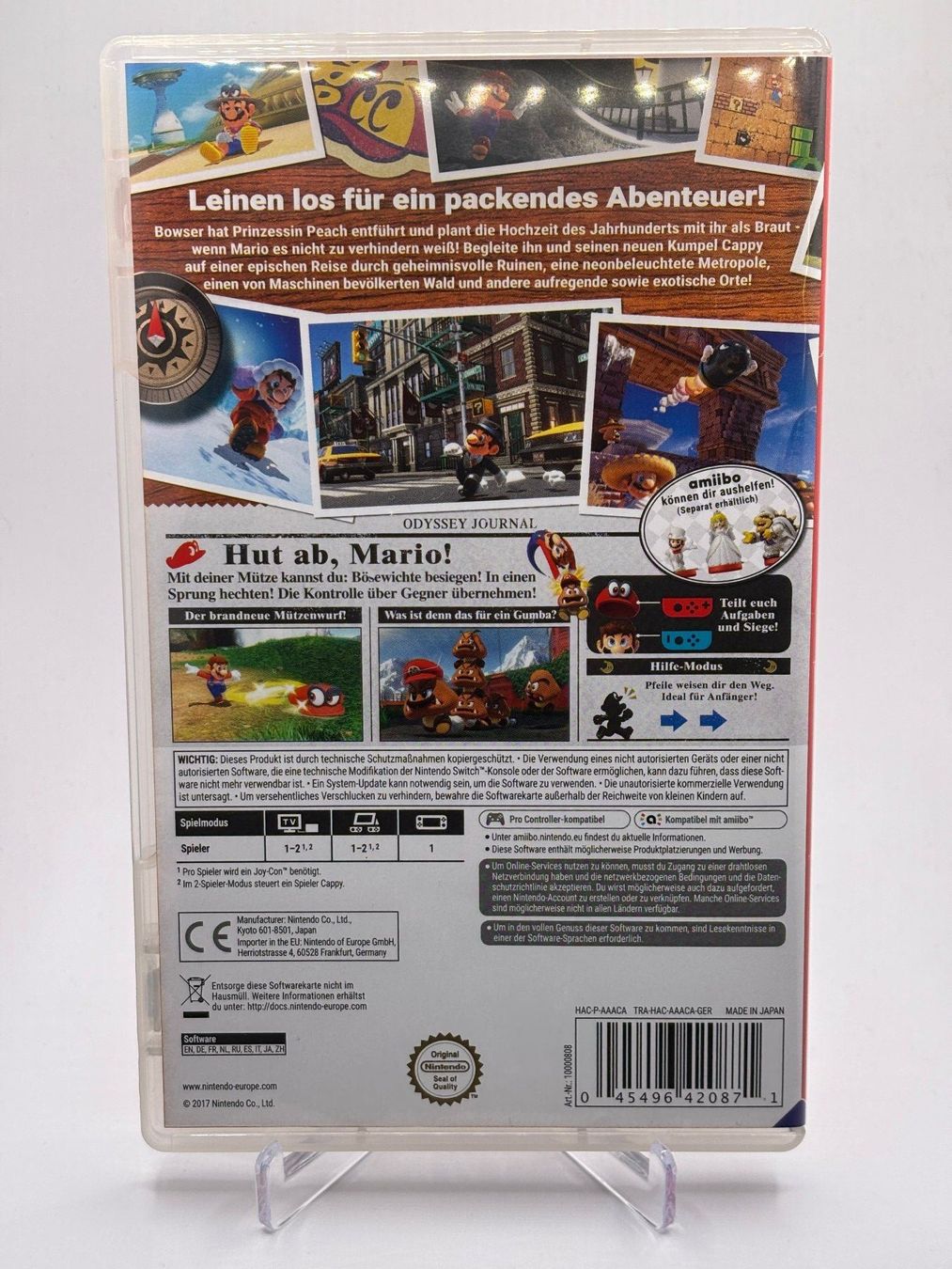 Giochi: NSW - Super Mario Odyssey – Usato da Allschwil venduto da Bullach 1
