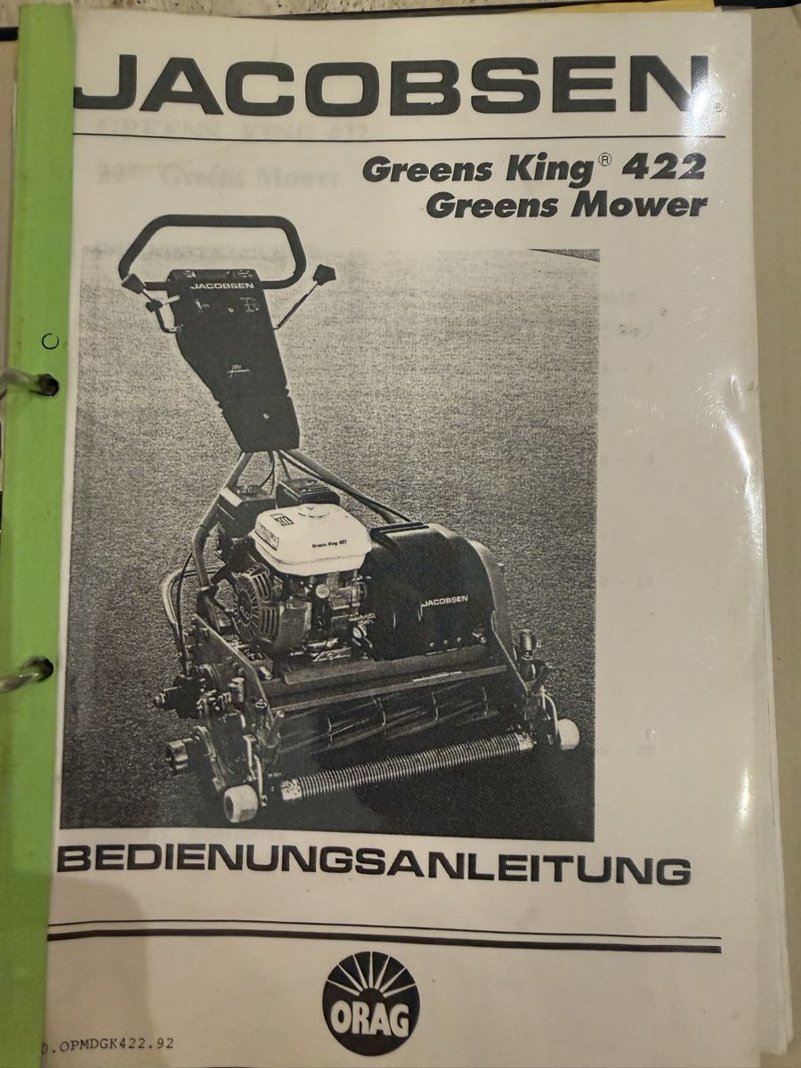 Tondeuses à gazon: Jacobsen Green King 422 Prof. Mäher – D'occasion à Langenthal par cfschaer 3