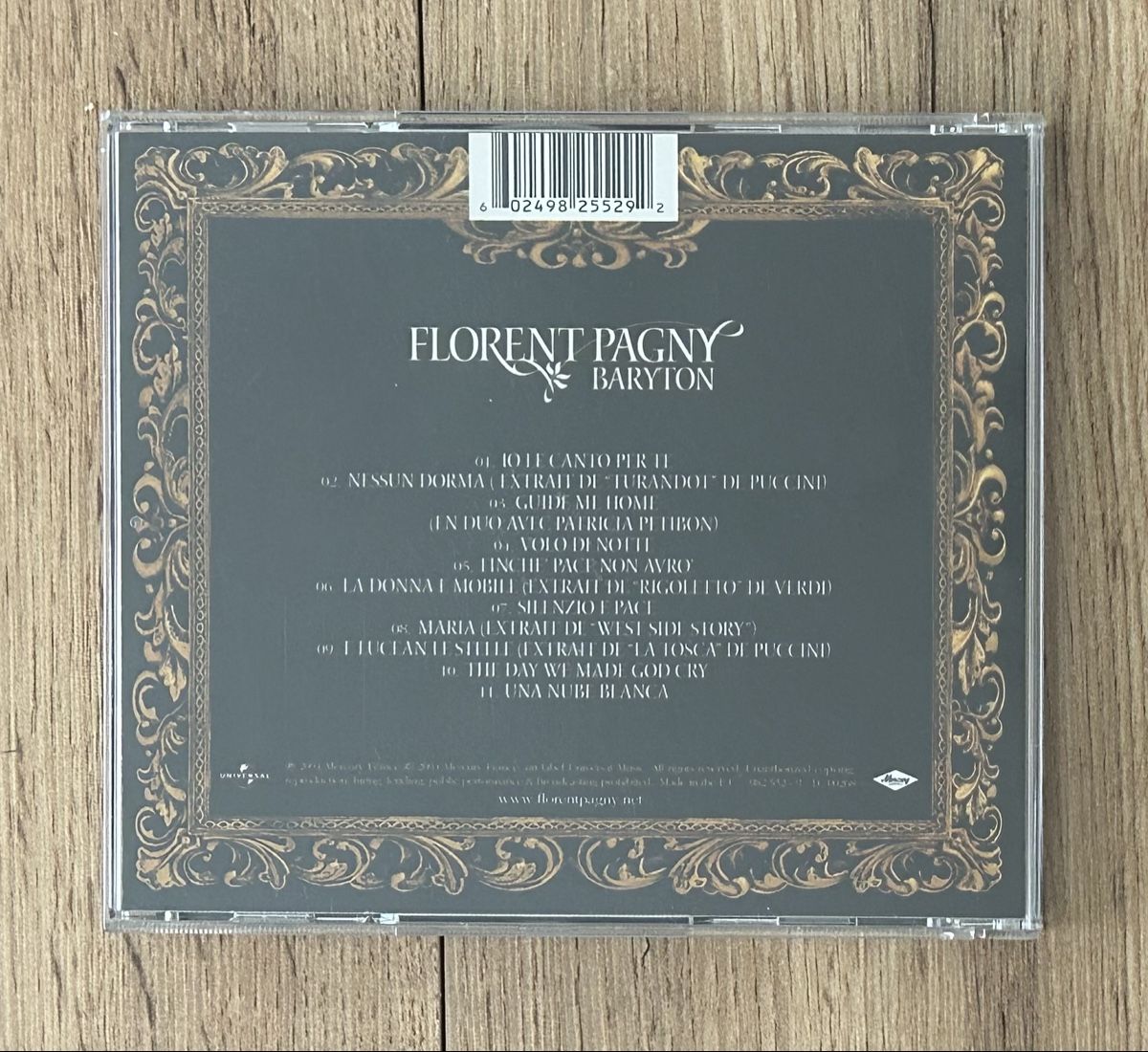 CDs: CD Baryton Florent Pagny – Gebraucht aus Monthey von Nunodnf 1