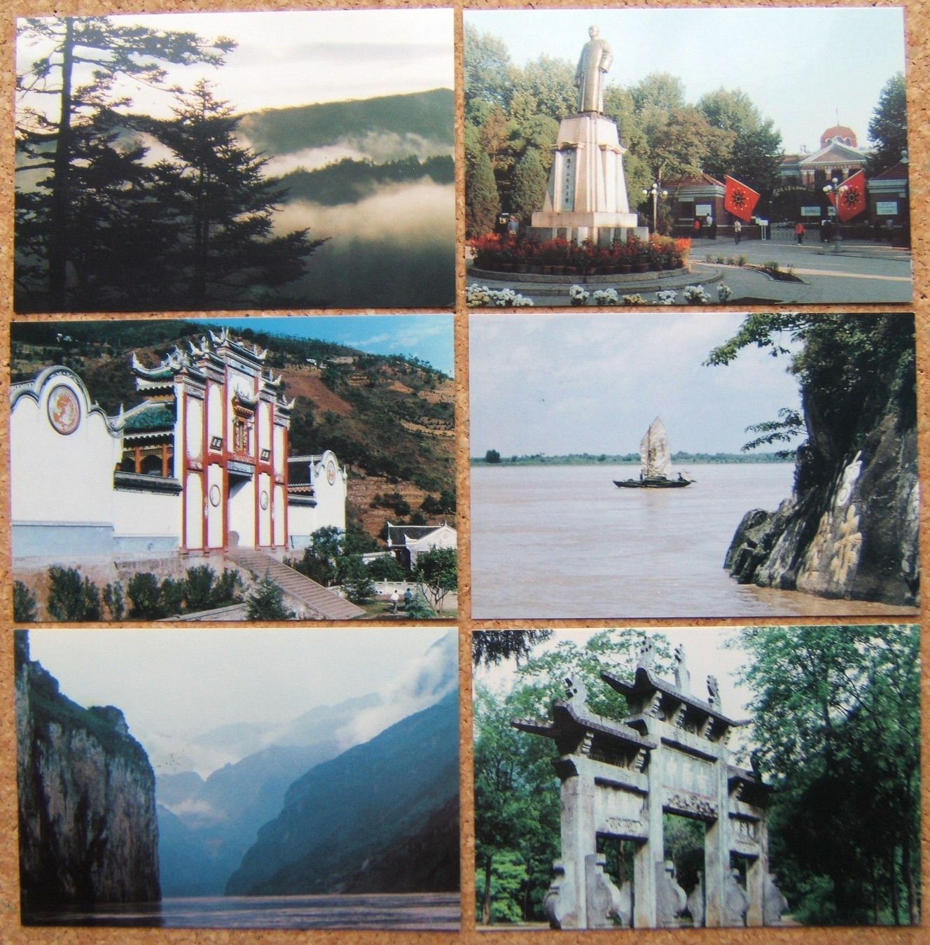 Cartoline postali: CHINA POSTKARTEN SET HUBEI 1994 – Usato da Brunnen venduto da Nonne04 2