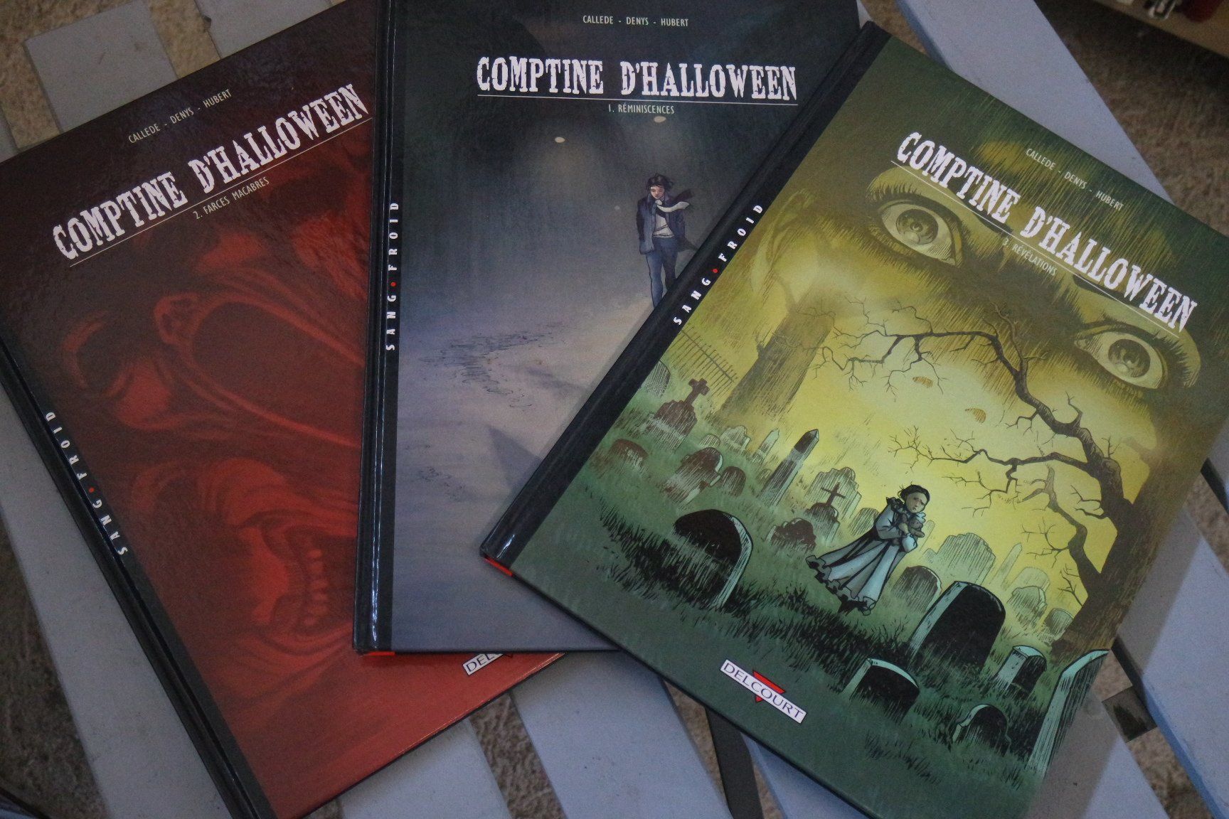 Comics: COMPTINES D'HALLOWEEN    °°°°  COMPLET 3 ALBUMS °°°° – Gebraucht aus Avenches von WEBHobby