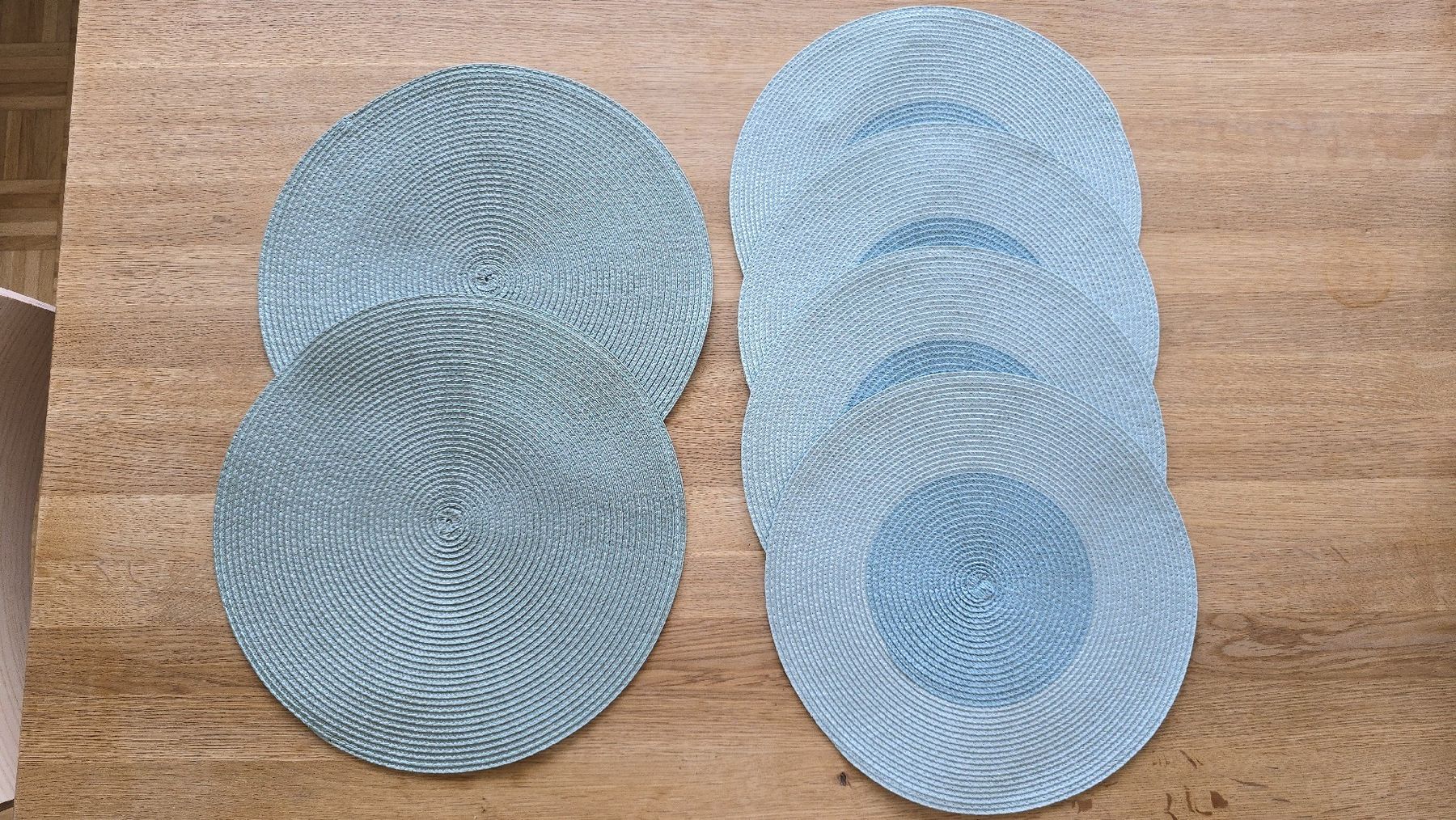 Tischset: 6 x Tischset Türkis – Gebraucht aus Buchberg von MaddieF