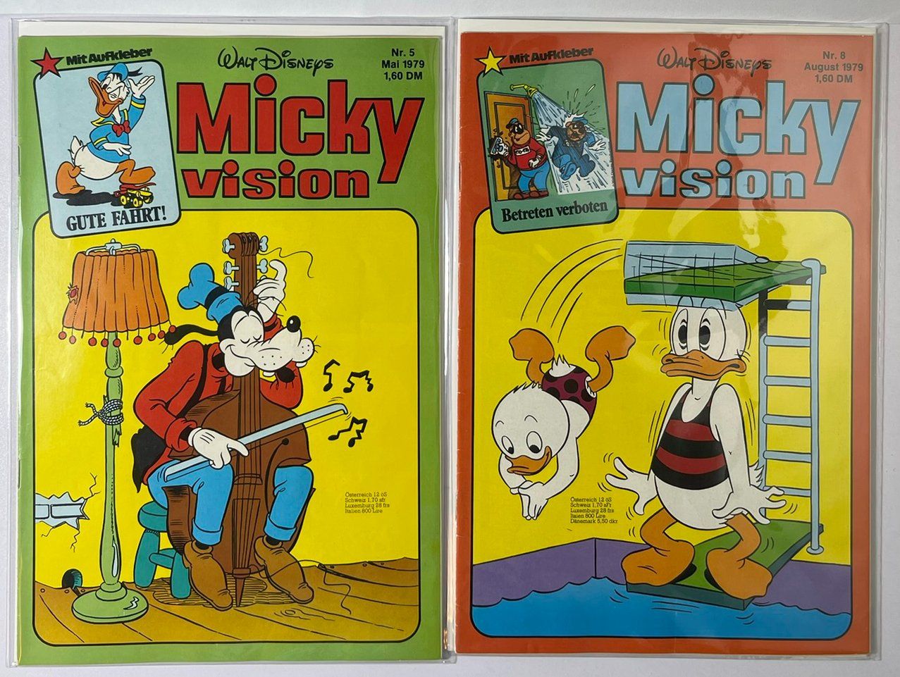 Fumetti: VINTAGE COMICS SAMMLUNG - 17 EX. MICKY VISION 1979-1983 – Usato da Frenkendorf venduto da Yard-Sale-2000